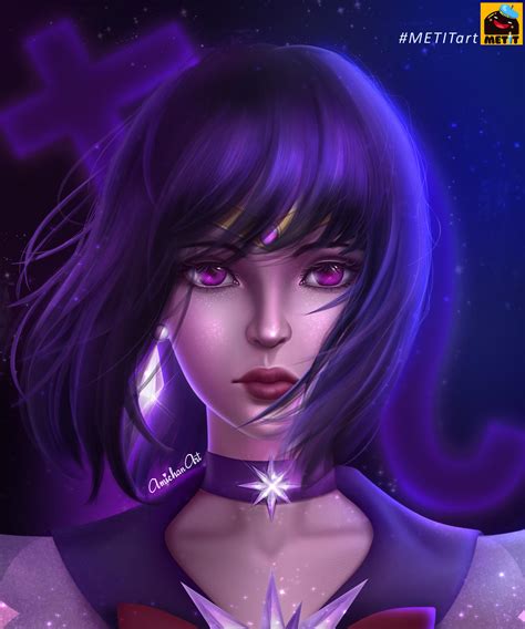 Sailor Saturn fan art by Amichan by MetitArt on DeviantArt