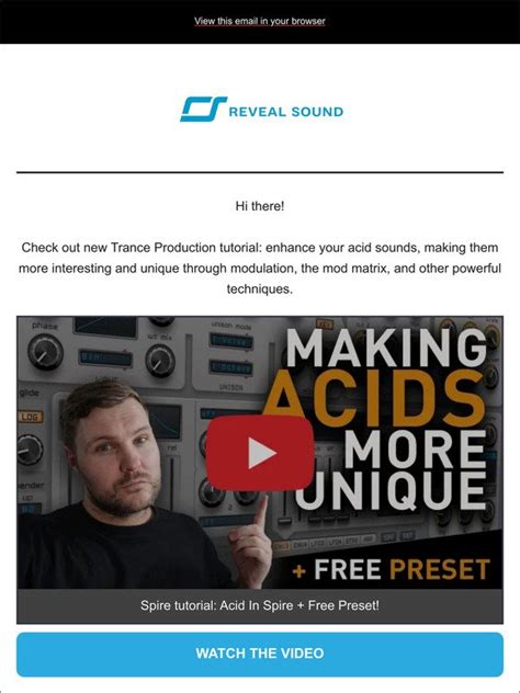 Reveal Sound: Spire tutorial: Acid In Spire + Free Preset! | Milled