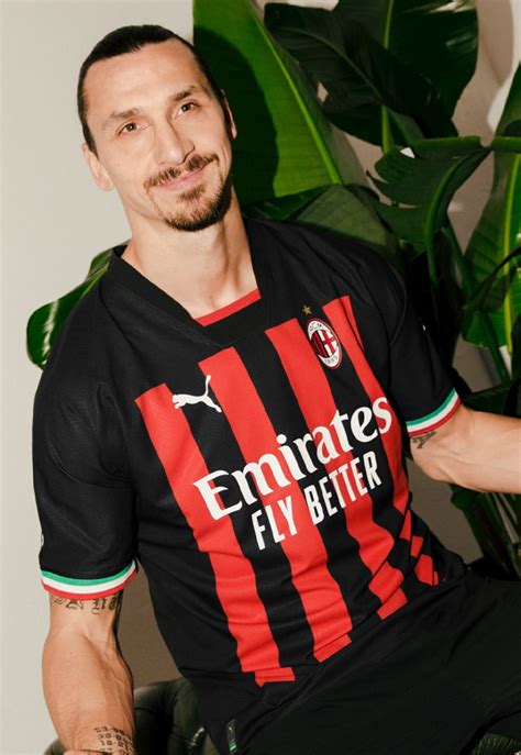 Puma launch ac milan 22 23 home shirt soccerbible – Artofit