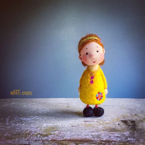 small felt figurine | Fairy dolls, Felting projects, Needle felting projects