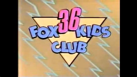 Image - FOX 36 Kids Club promo from 1992.jpg | Logopedia | FANDOM powered by Wikia