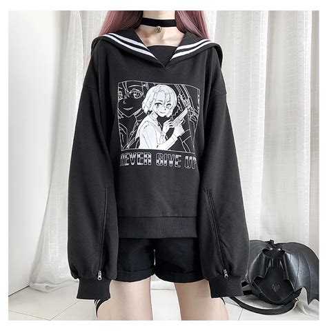 18+ Hoodie Oversized Hoodie Cute Anime Girl