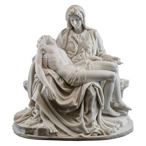 Buy Top Collection Veronese Michelangelo's Pieta Statue Sculpture Madonna Jesus Online at ...