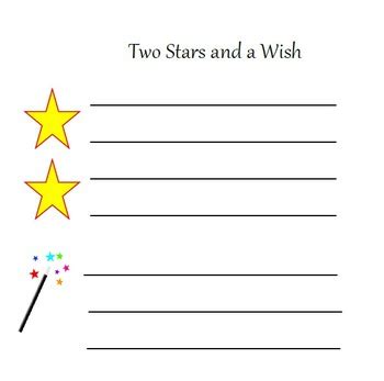 Two Stars and a Wish by The Teaching Giraffe | TPT