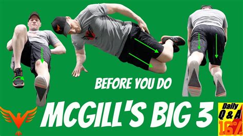 Before you do Stuart McGill''s Big 3 exercises for your back pain ...