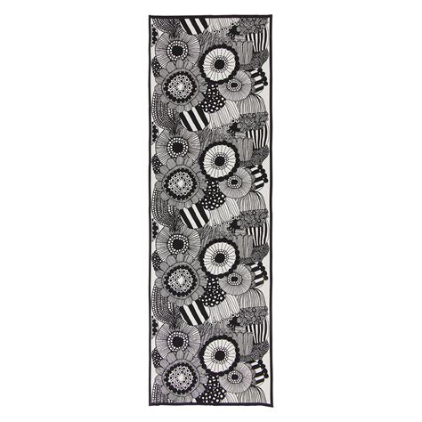 Marimekko Siirtolapuutarha Ecru / Black Table Runner - Marimekko ...