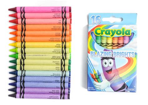 16 Count Tip Collection Crayola Crayons: What's Inside the Box | Jenny's Crayon Collection