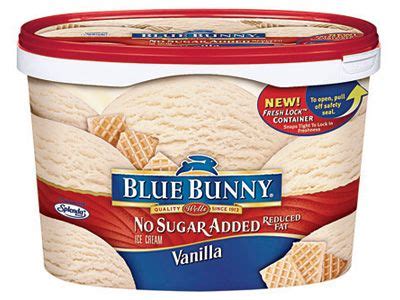 Blue Bunny No Sugar Added Reduced Fat Vanilla Ice Cream Review