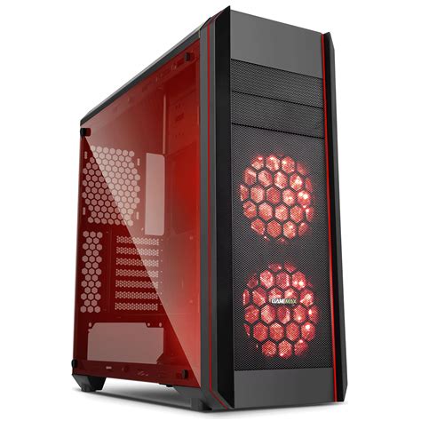 Game Max Amethyst PC Gaming Case RGB Tempered Glass Mid Tower Case | Spot On | Tempered glass ...
