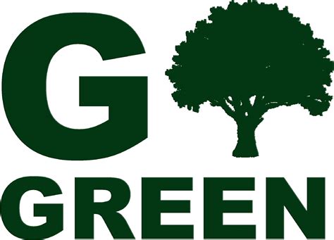 Go Green Color - Clip Art Library