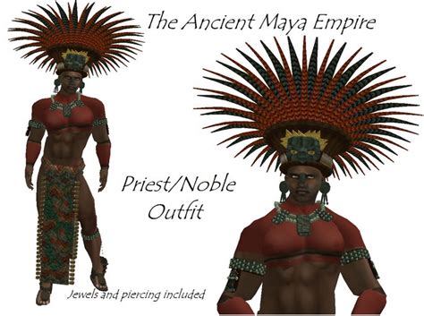 Second Life Marketplace - THE ANCIENT MAYA EMPIRE: Priest/Noble ...