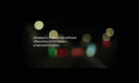 AI software company Zenseact launches a new generation of safety technology in the Volvo EX90 ...