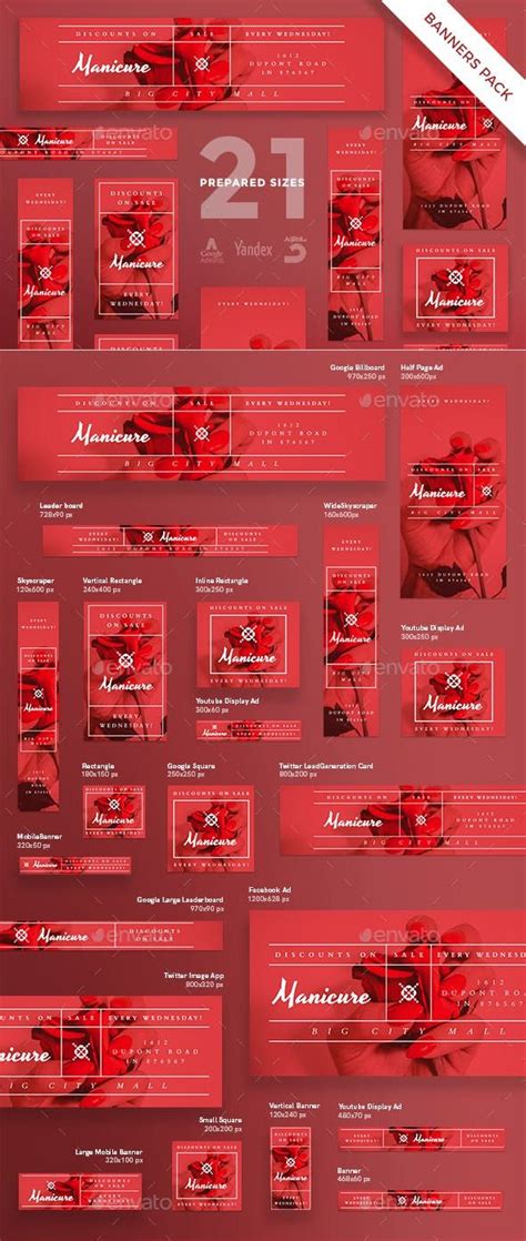 Banner Ads, Banner Template, Banner Instagram, Youtube Display, Banner Design Inspiration ...