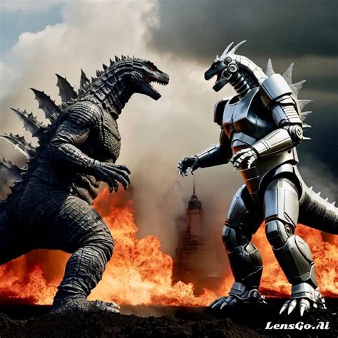 Godzilla vs Mechagodzilla by Shefelin on DeviantArt