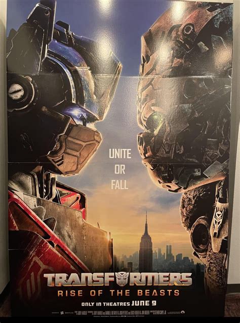 Possible New Theatrical Poster For Transformers: Rise Of The Beasts - Transformers News - TFW2005