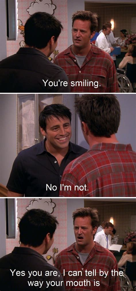 Joey and Chandler quotes are priceless Serie Friends, Friends Episodes ...