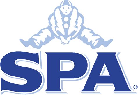 Large Blue Spa Logo transparent PNG - StickPNG