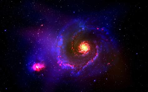Sci Fi Science Fiction Galaxy Stars Nebula Color Dust Space Universe For Desktop wallpaper ...