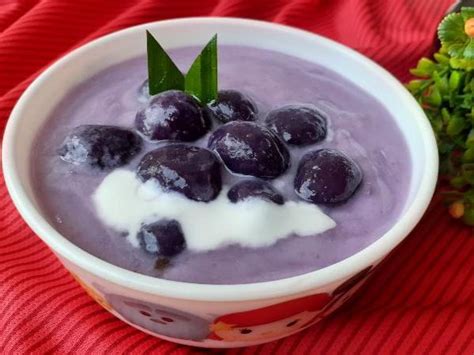 Resep Praktis Bubur Sumsum Ubi Ungu - Womantalk