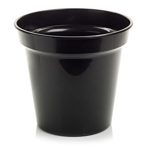 Black Plastic Plant Pots Large - Wilko Black Plastic Plant Pot 25cm ...