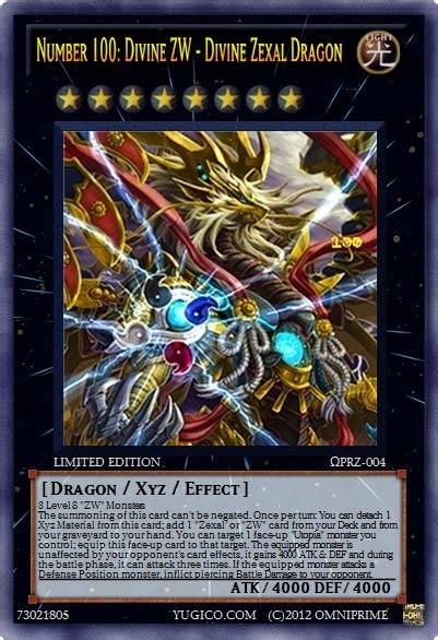 Yugioh Zexal Cards Collections: Yugioh Zexal Strongest Numbers