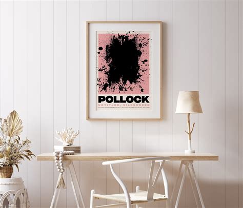 Pollock Poster Jackson Pollock Print Digital Download - Etsy