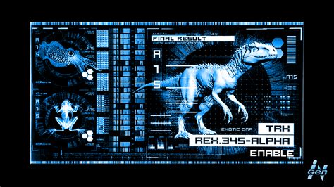 Jurassic World - Indominus Rex - 3D DNA Screen by DiggerEl7 on DeviantArt