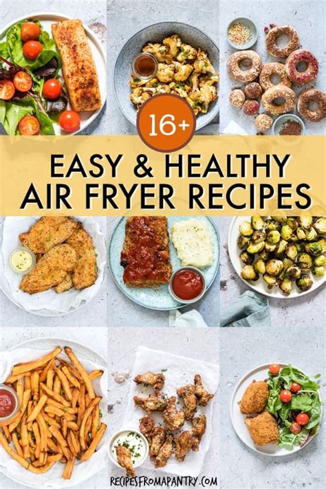 Easy Healthy Air Fryer Recipes (Weight Watchers, Under 425 Calories) - Recipes From A Pantry