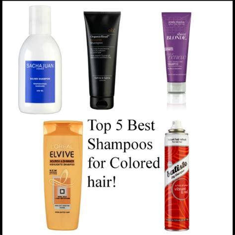 Top 5 Best Shampoos For Colored Hair