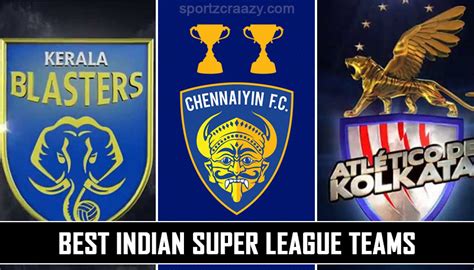 Top 5 Best Indian Super League Teams