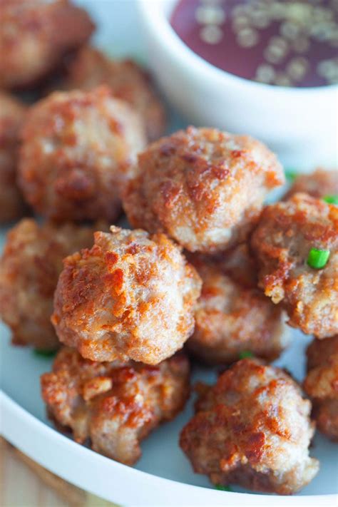 Fried Meatballs - Rasa Malaysia