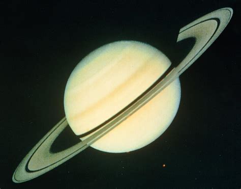 Voyager 1 Photo Of Saturn & Its Rings Photograph by Nasa - Pixels