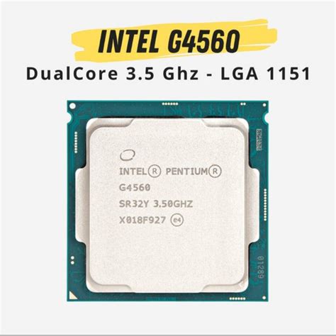 Jual Intel Pentium G4400 | G4560 | G4600 | LGA Soket 1151 | Gen 6 - 7 ...