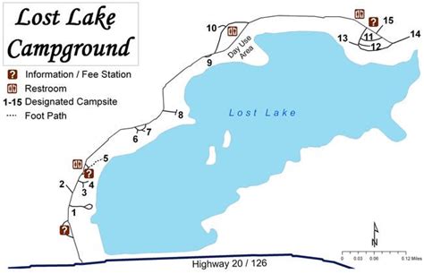 Lost Lake Campground Map | Cabin camping, Forest camping, Lake