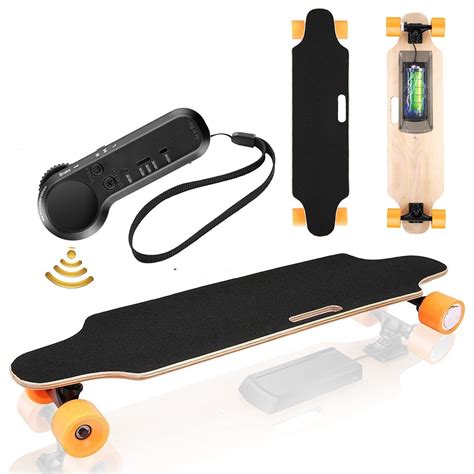 CAROMA Electric Skateboard for Adults with Wireless Remote Skateboard ...