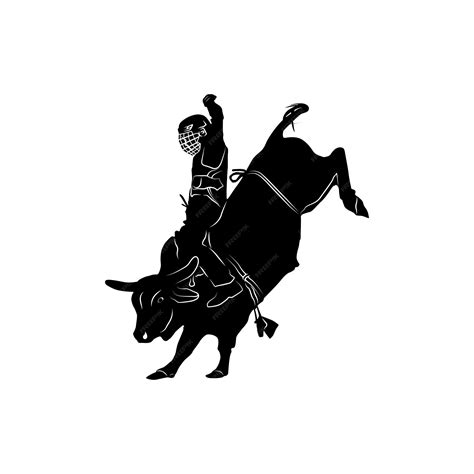 Premium Vector | Web vector bull rider design vector illustration ...