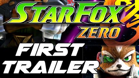 Star Fox Zero FIRST TRAILER & Gameplay (Wii U, E3 2015) - YouTube