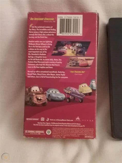 Disney Cars VHS Disney-Pixar Cars on VHS ULTRA RARE 2006 | #1880516364