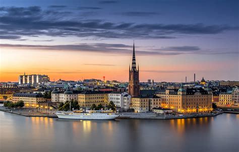 Wallpaper Stockholm, Sweden, Sweden, Old Town, Stockholm images for desktop, section город ...