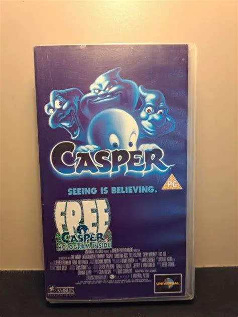 CASPER - 1995 VHS - Classic 90s Movies £3.00 - PicClick UK