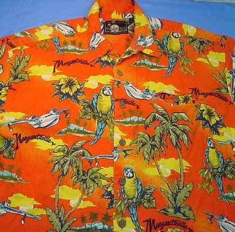 JIMMY BUFFETT MARGARITAVILLE PARROT HAWAIIAN SHIRT Sz L | #15893235