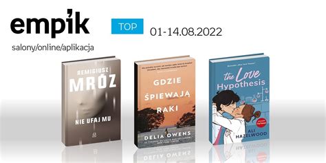 Książkowe listy bestsellerów w Empiku – Rynek książki