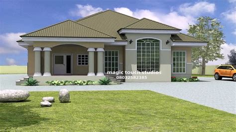 5 Bedroom Modern House Plans Single Story Elegant 5 Bedroom House Plans ...