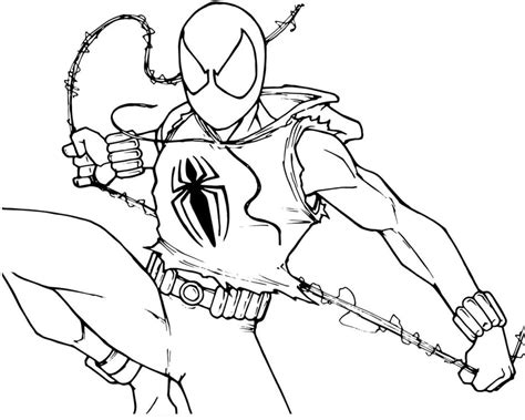 Miles Morales Spider-Man coloring page - Download, Print or Color ...