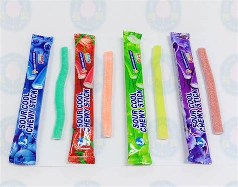 [ 5pcs / pack] Sour Cool Chewy Stick soft Candy NEW Batang Kali