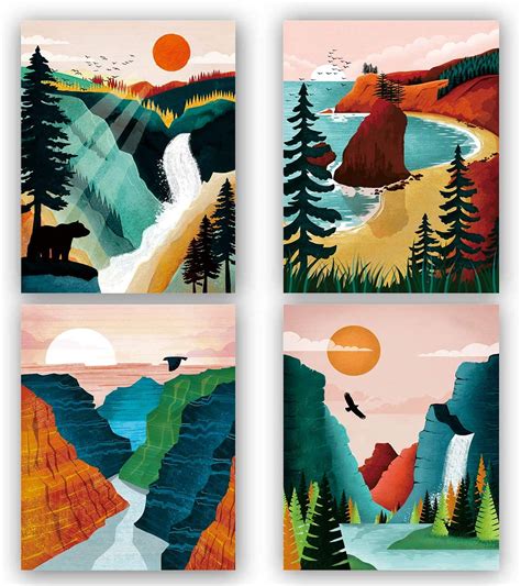 National Park Poster ,National Parks Art Prints,Nature Wall Art ...