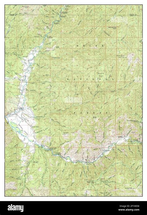 Garden Valley, Idaho, map 1959, 1:62500, United States of America by Timeless Maps, data U.S ...