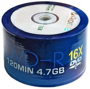 BLANK DVD RW DISCS 16X DVD-R 4.7GB AONE 120MIN 50 x SPINDLE PACK LOGO ...