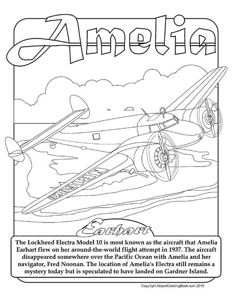 Amelia Earhart Worksheets