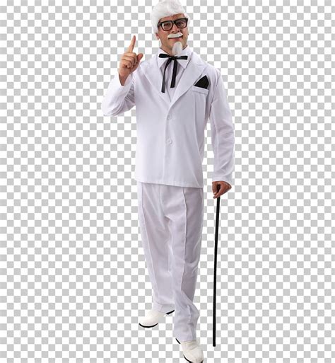 Colonel Sanders KFC Costume Party Fried Chicken PNG, Clipart, Clothing, Colonel Sanders, Costume ...